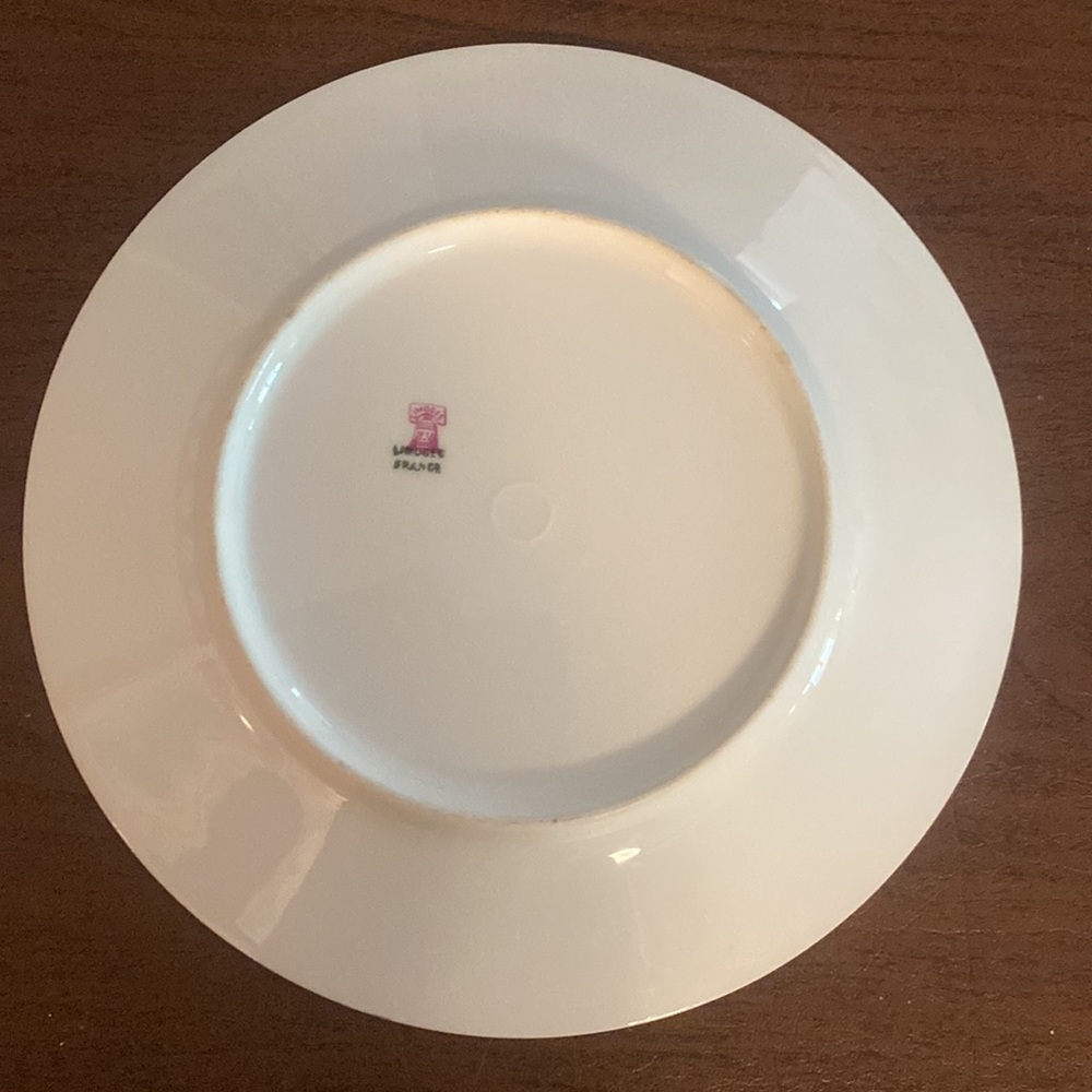 Limoge France 9 inch plate Vintage very nice  preowned condition no chips - Picture 2 of 4